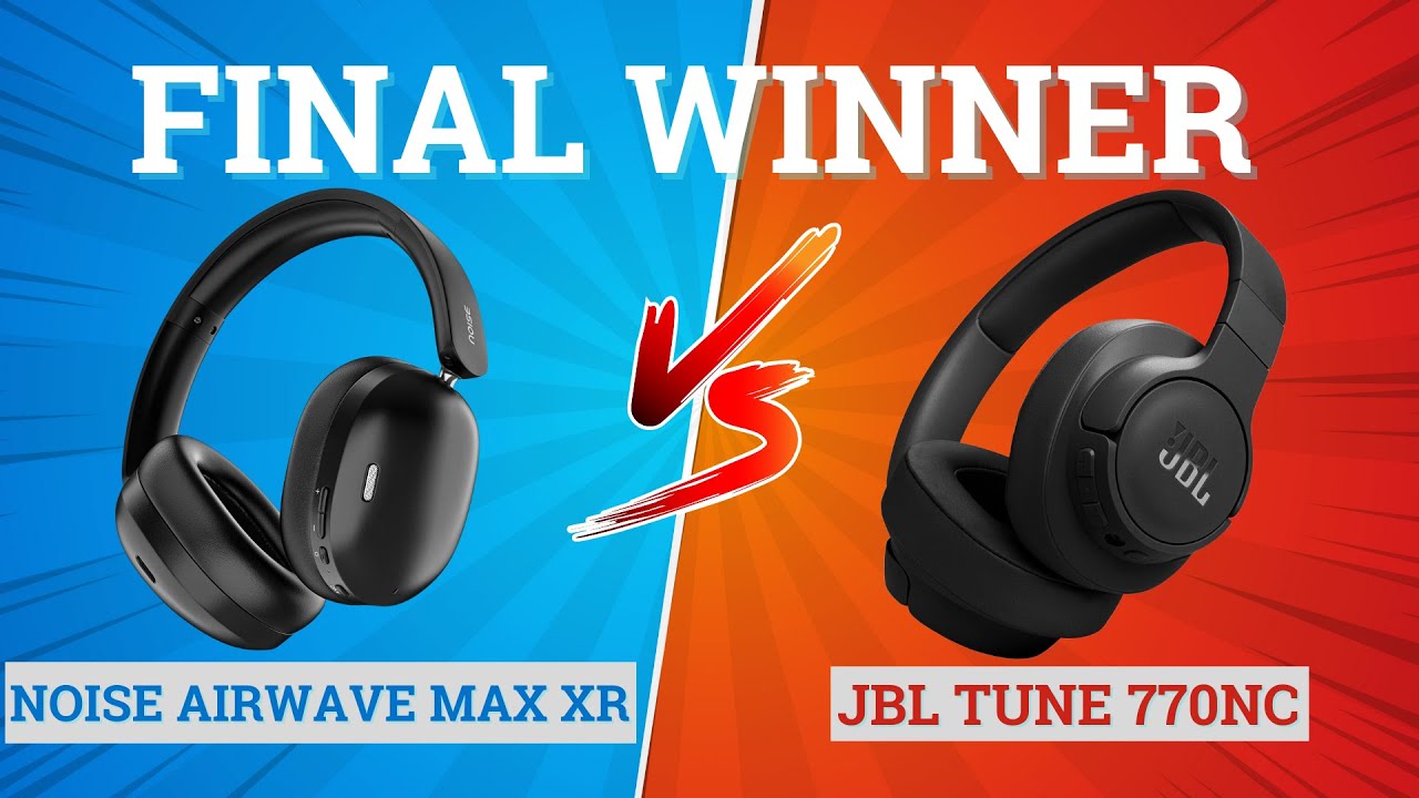Noise Airwave Max XR против JBL Tune 770NC ⚡ Полное сравнение ⚡ Лучшие для музыки, басов и игр 🔥