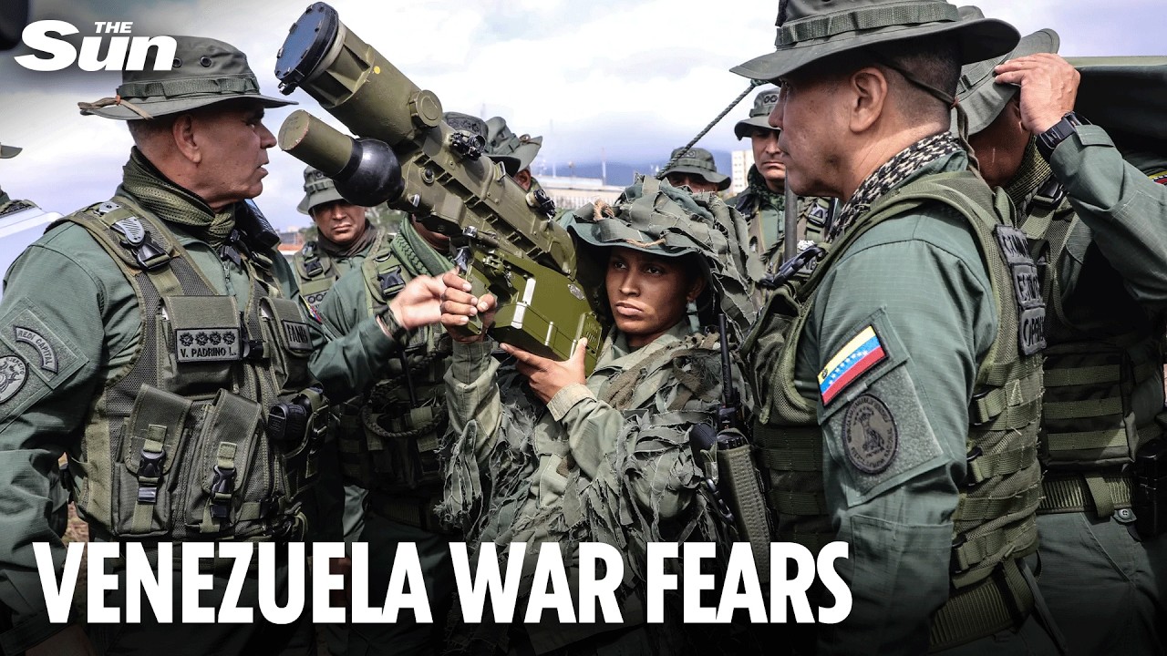 War fears as Maduro orders &lsquo;massive mobilisation&rsquo; of Venezuela&rsquo;s military after US flexes warship