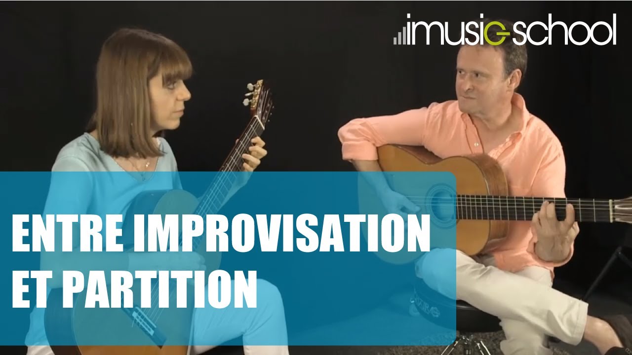 🎸ENTRE IMPROVISATION ET PARTITION Masterclass de guitare Marylise FLORID & Sylvain LUC imusic-school
