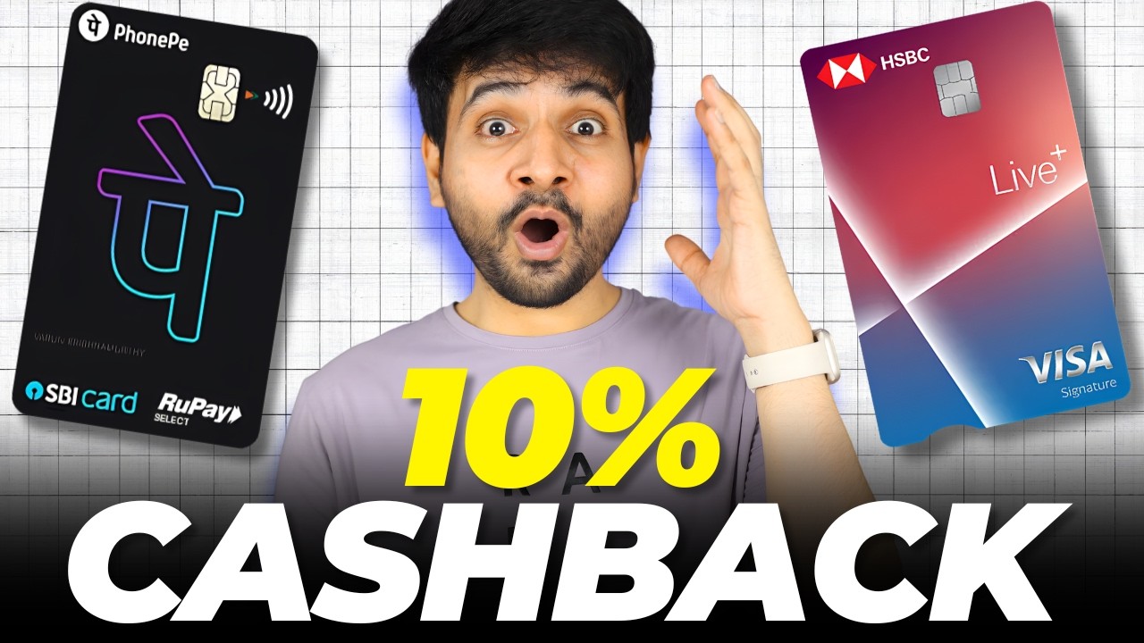 BEST Credit Cards to Get 10% CASHBACK