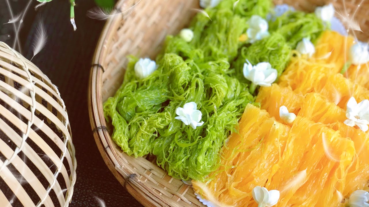 នំសរសៃមាស ( golden egg yolk ) N.L Cooking
