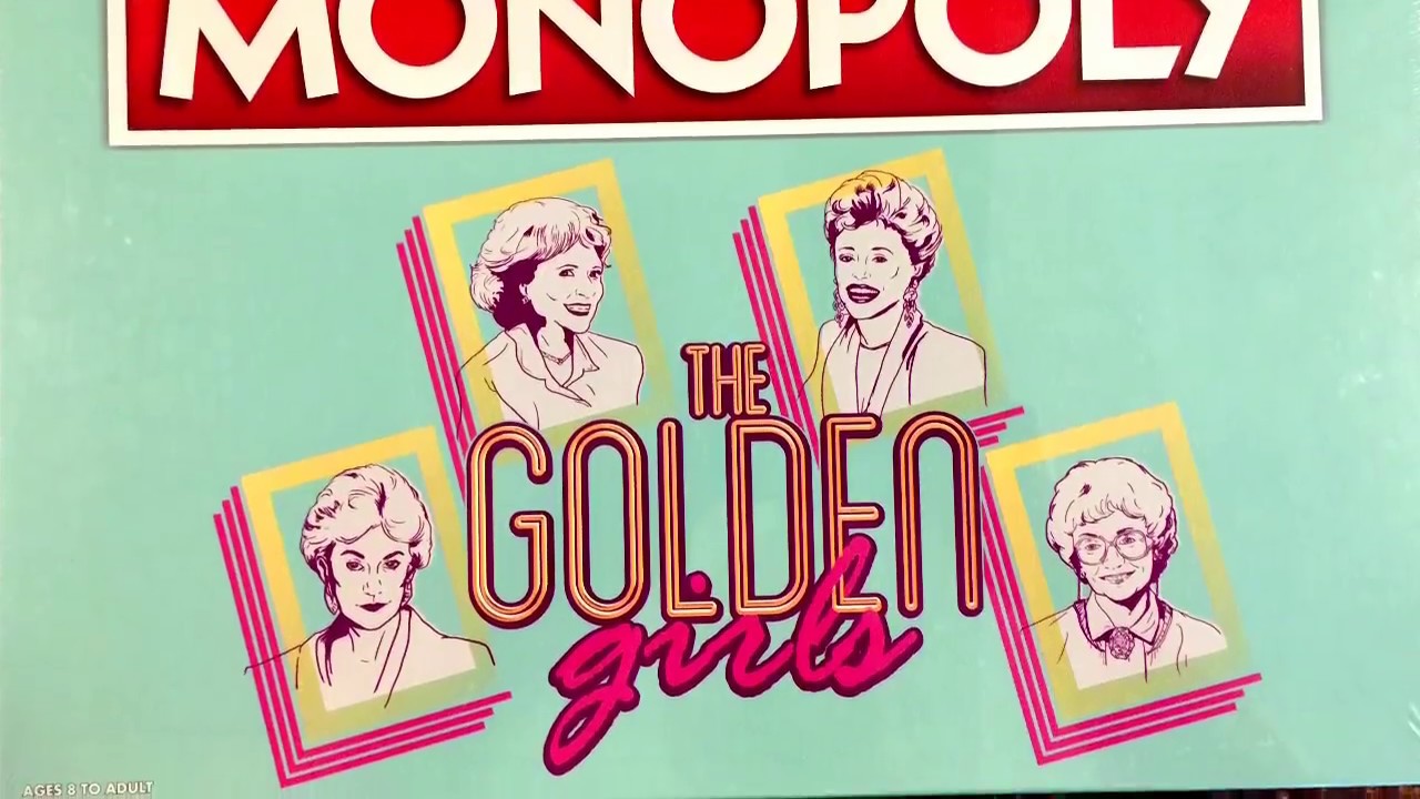 Golden Girls Monopoly Unboxing