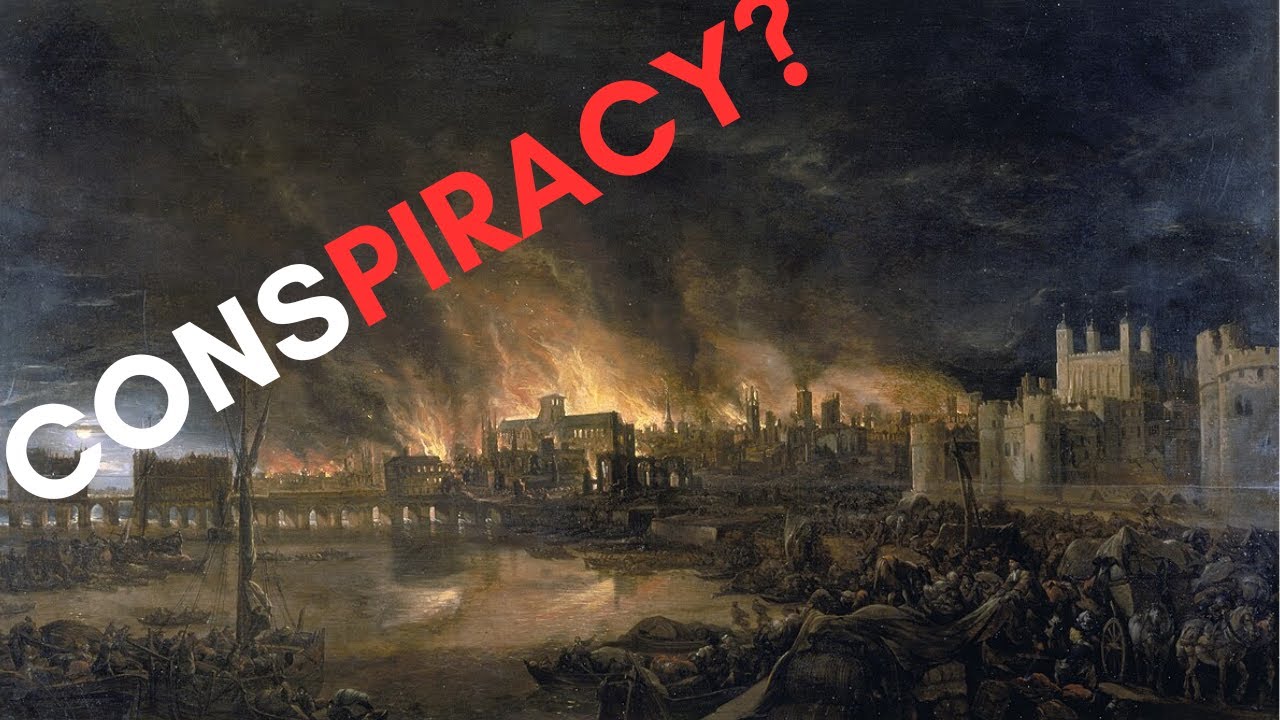 Who caused the Great Fire of London?