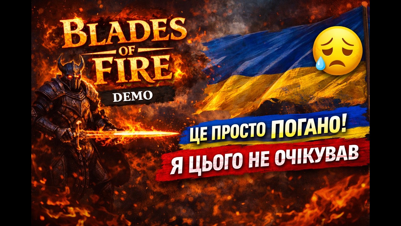 Blades of Fire - Demo | Українською | Гра мене вразила. Негативно