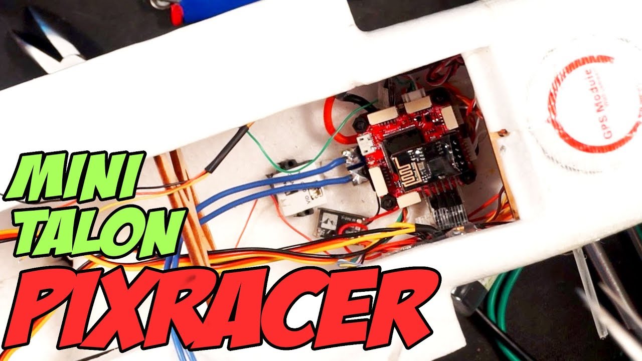 ☀ MINI TALON. Переход на PX4. Настройка OSD, GPS, инвертора. [Pixracer PX4 Setup]