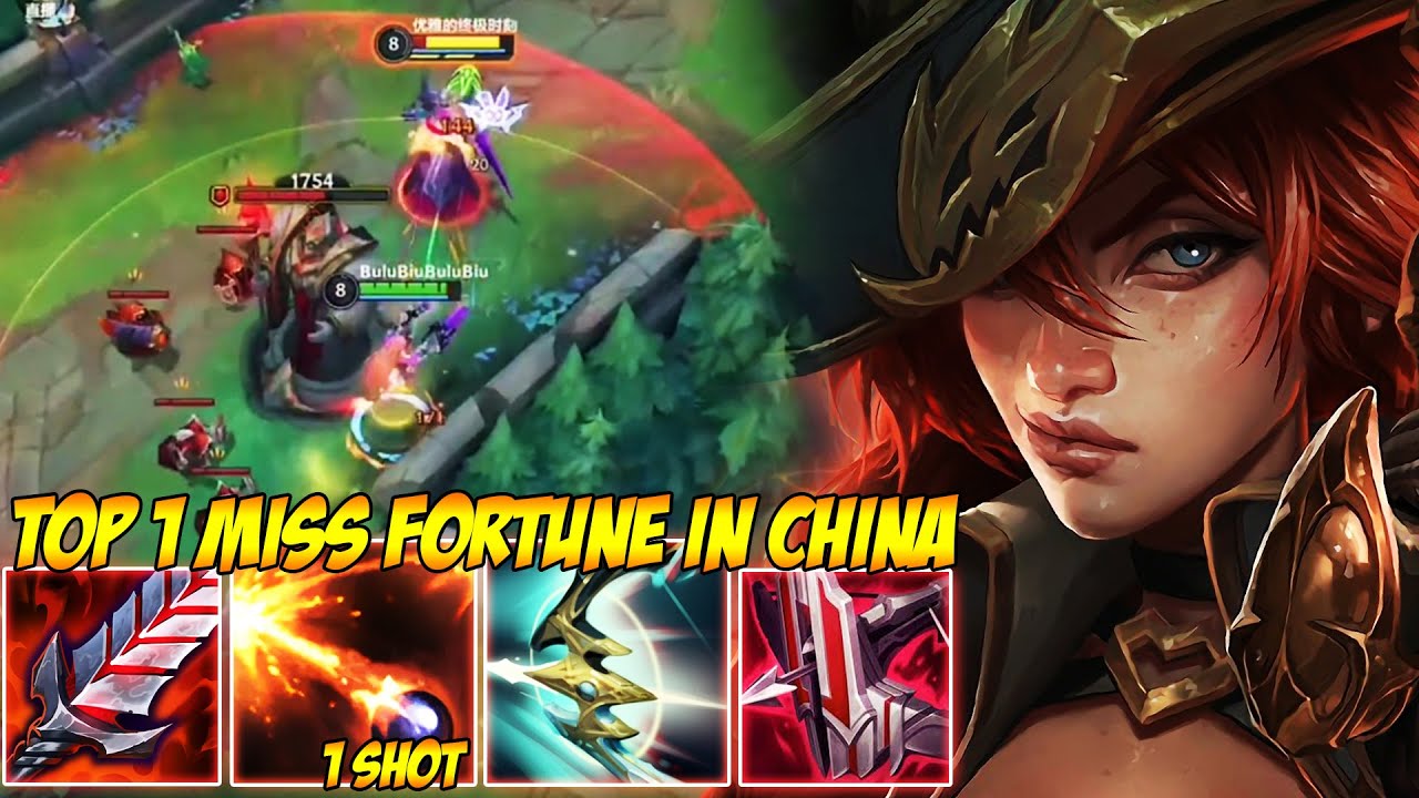 TOP 1 MISS FORTUNE IN CHINA WILD RIFT - CRAZY DAMAGE