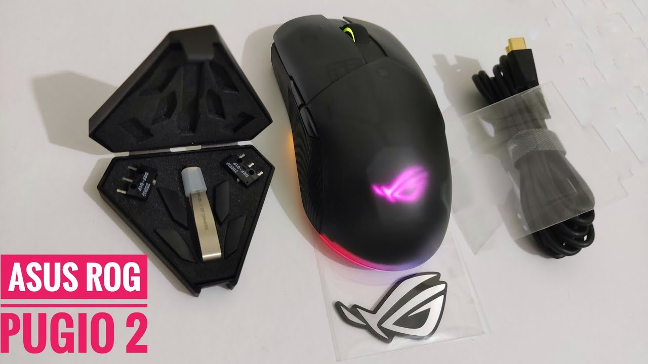 ASUS ROG PUGIO II UNBOX И ПОДРОБНЫЙ ОБЗОР (ДЕТАЛЬНЫЙ ОБЗОР ПРОГРАММНОГО ОБЕСПЕЧЕНИЯ)