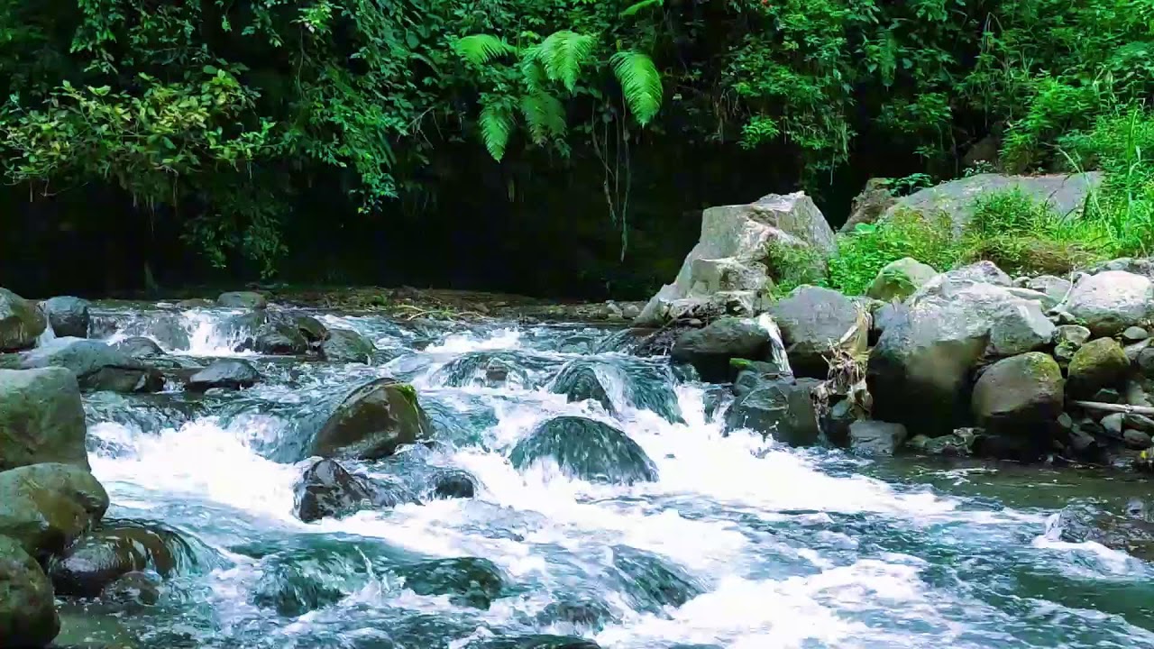 Strong Water Current Sounds  10 Hours Natural Sleep White Noise