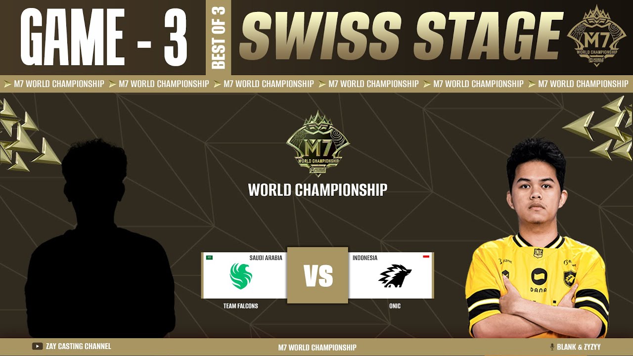 [Game - 3] Team Falcons vs ONIC | M7 World Championship