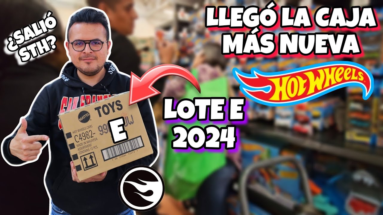 LLEGO LOTE E DE HOT WHEELS 2024 ABRI CAJA SELLADA EN BALDERAS | PEQUEÑO COLECCIONISTA