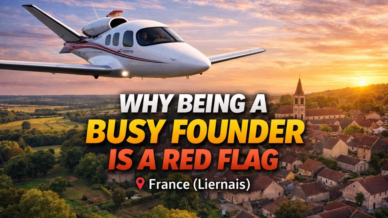 Why Being a Busy Business Founder Is a Red Flag | Cockpit Conversation