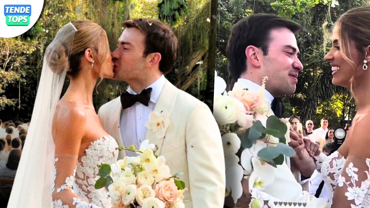 Así Fue La Boda De Gabriela Tafur y Esteban Santos En Una Finca En Cali