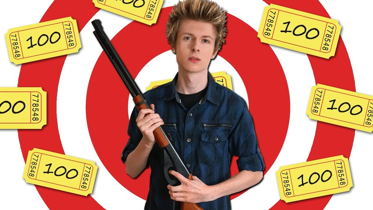 SHOOTING GUNS AT THE ARCADE?