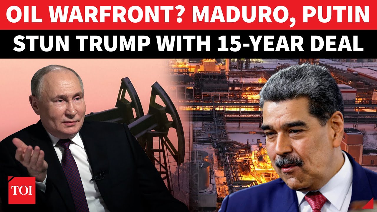 Putin, Maduro Give Major Shock To Trump; Russia Spins New $616 Mn Oil Deal In Venezuela | DETAILS
