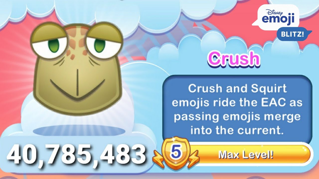 Disney Emoji Blitz - Crush (Level 5) - Finding Nemo - Gameplay