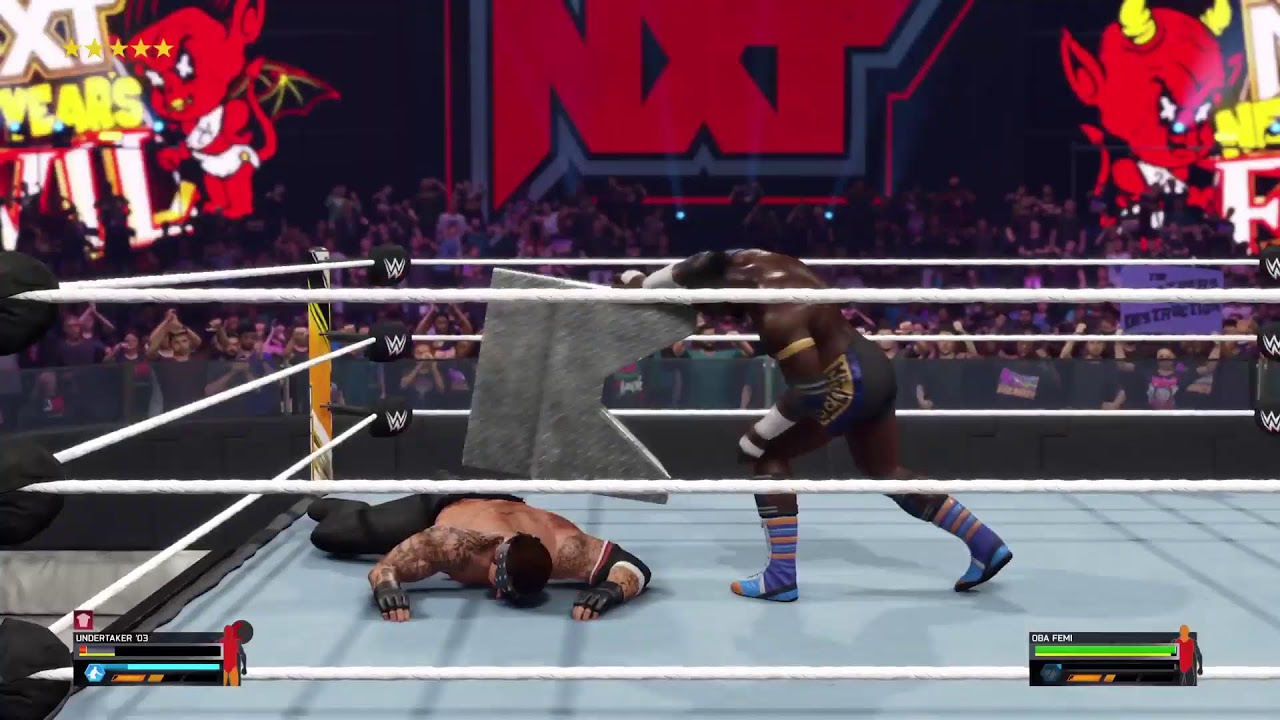 WWE 2K25 Universe Mode: NXT New Years Evil: 02/07/26
