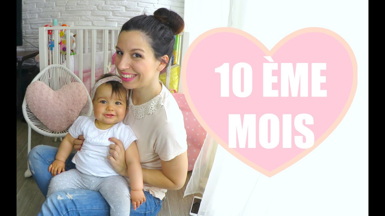 Bébé dit papa, le 10 ème mois d'Ella
