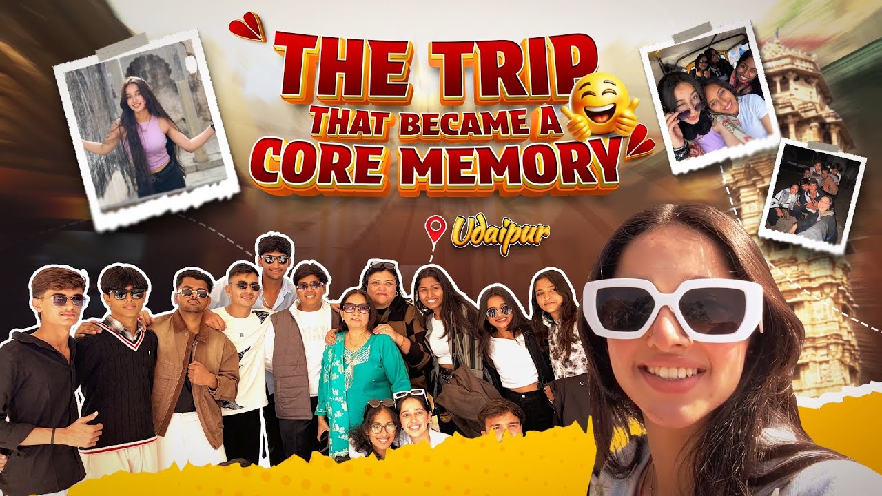 The trip that become a Core Memory 🥹🧿 || Udaipur diaries - 2 || Ft. School || Deshna Dugad 