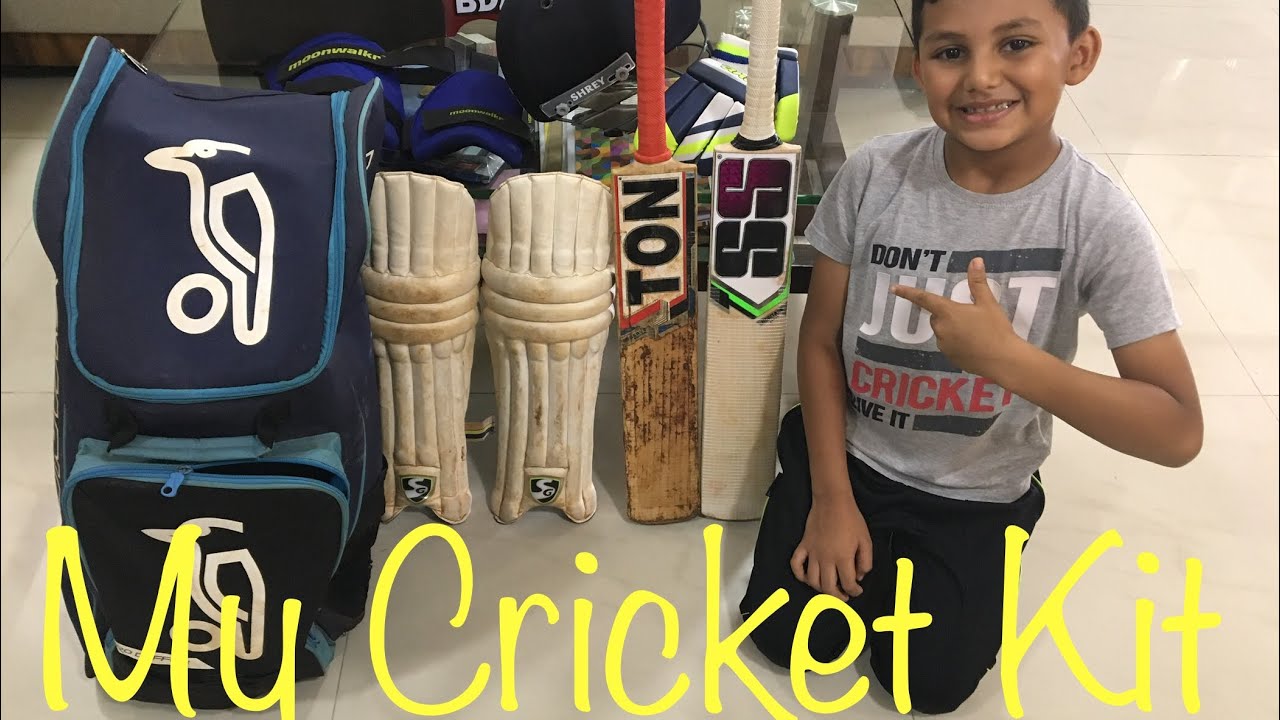 #Angad Thakur’s #cricketkit
