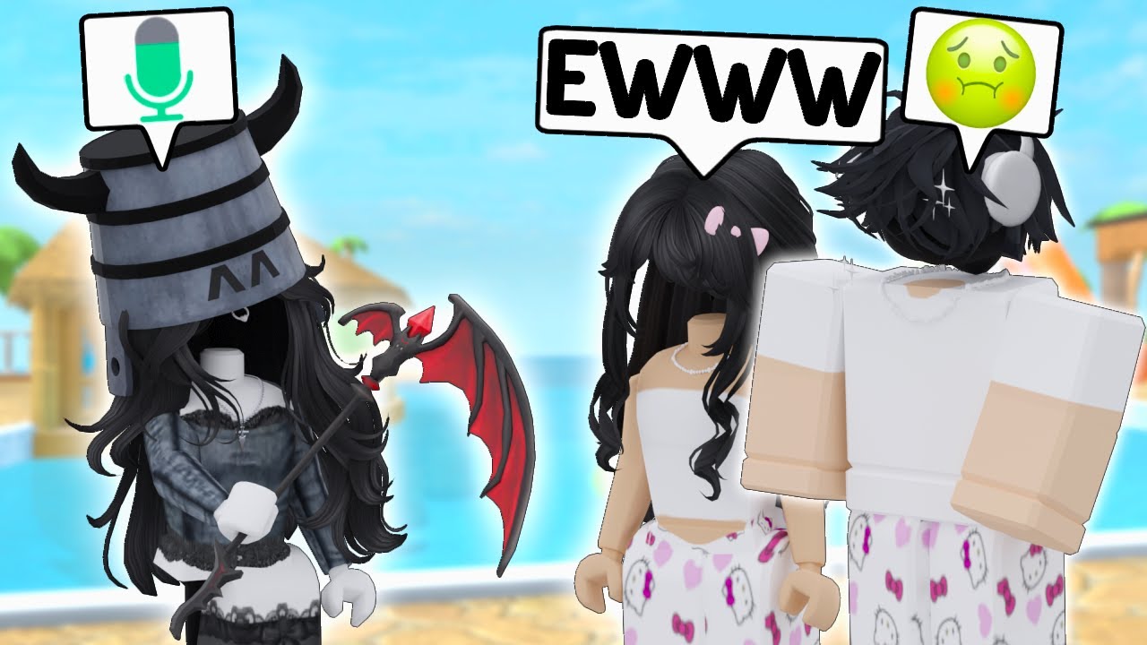 BEATING TEAMERS As E-GIRL In MM2.. (Murder Mystery 2)