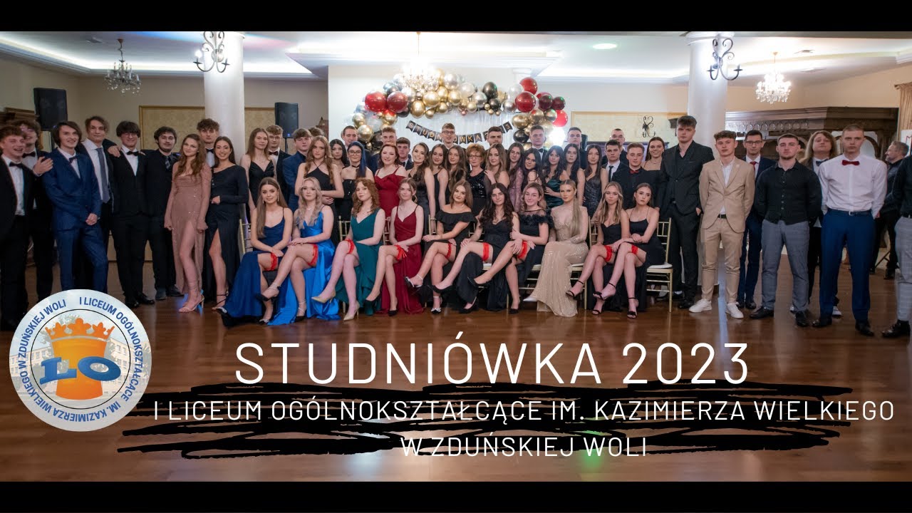 I LO im. Kazimierza Wielkiego w Zduńskiej Woli swoją studniówkową noc spędziło w Dworku za Lasem.