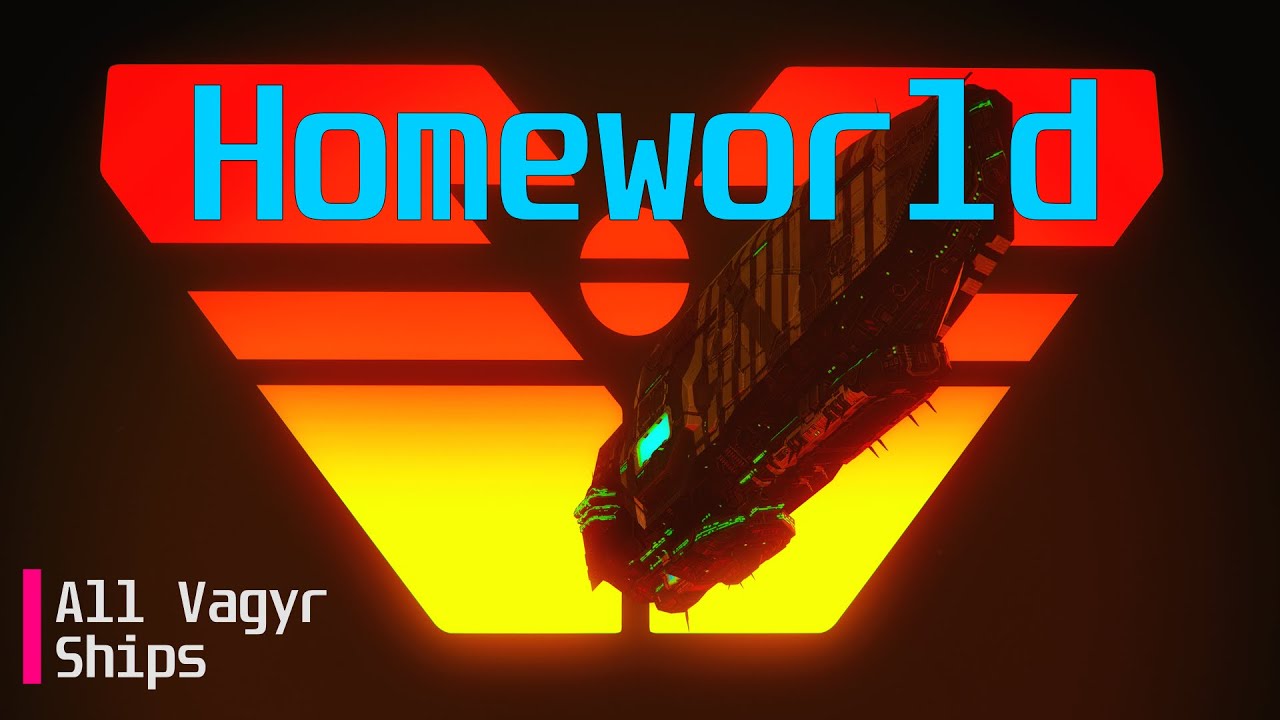 Homeworld Remastered - Vagyr Faction Ship Showcase