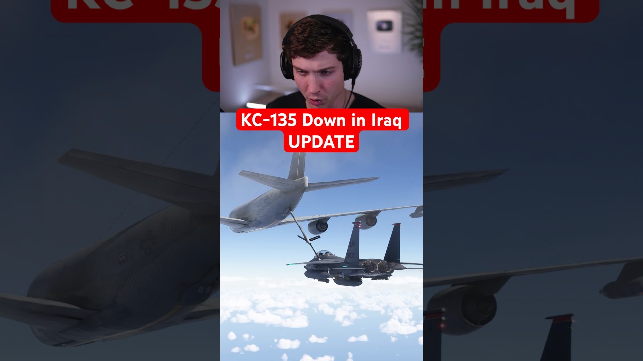 Обновление информации о самолете KC-135 в Ираке.