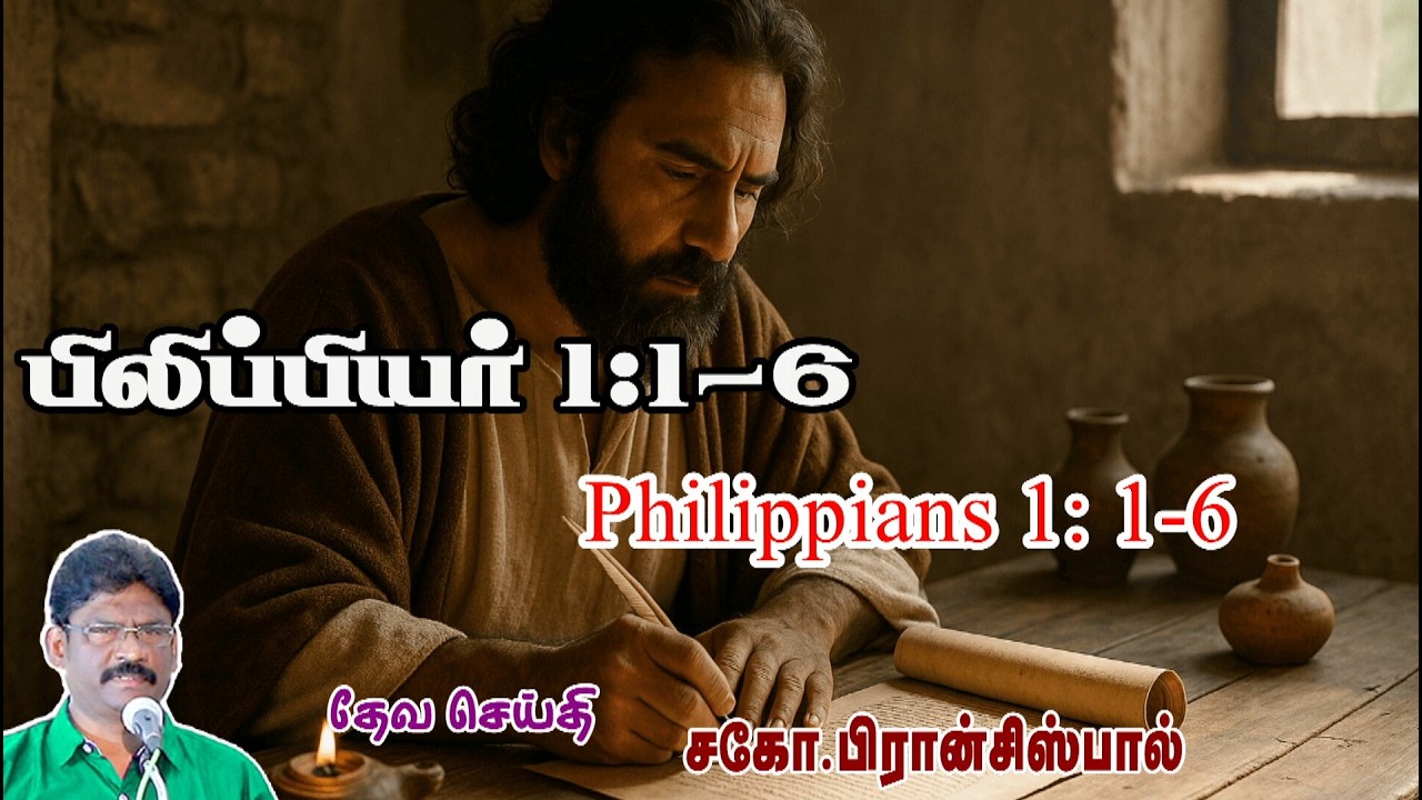 1. PHILIPPIANS 1 : 1- 6