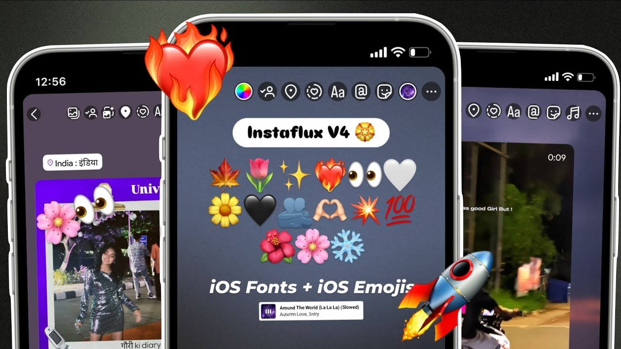 INSTAFLUX V4 NEW UPDATE !! iOS INSTAGRAM ON ANDROID 2026 IPHONE STORY iOS 18 EMOJIS FONTS!