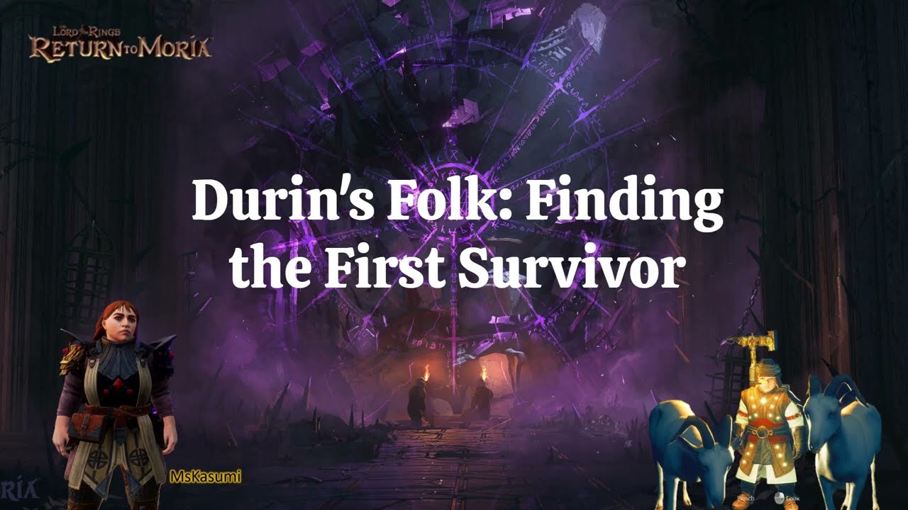 Lord of the Rings: Return to Moria - Durin's Folk DLC Finding the First Survivor