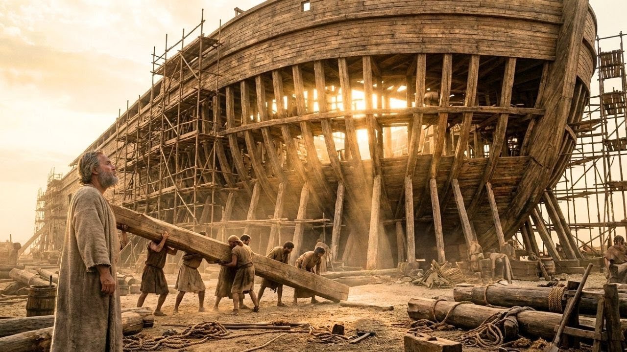 Cómo Se Construyó Realmente el Arca de Noé Según la Biblia — Cada Detalle Revelado