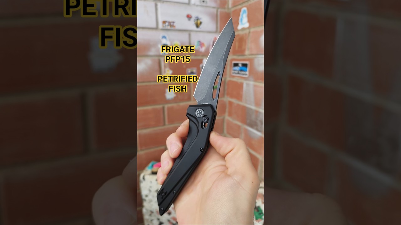 ИНТЕРЕСНЫЙ НОЖ с нюансом. FRIGATE pfp15 от PETRIFIED FISH.