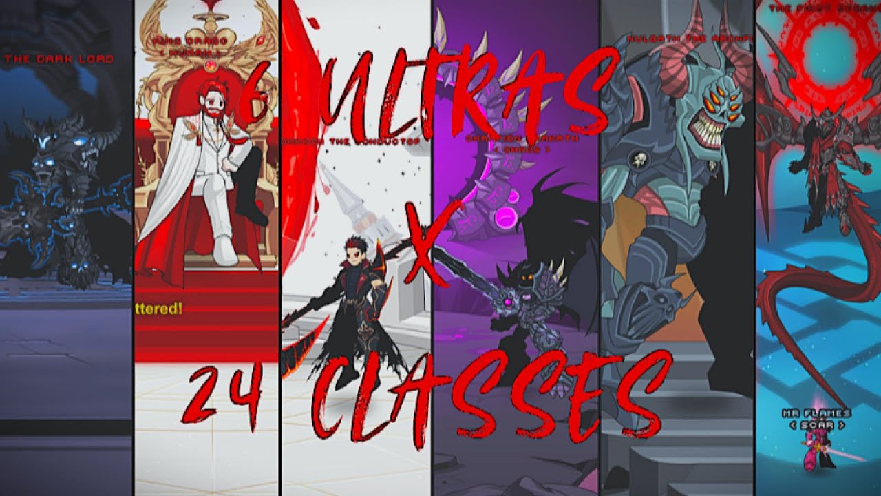 AQW | 6 Ultras 24 Classes