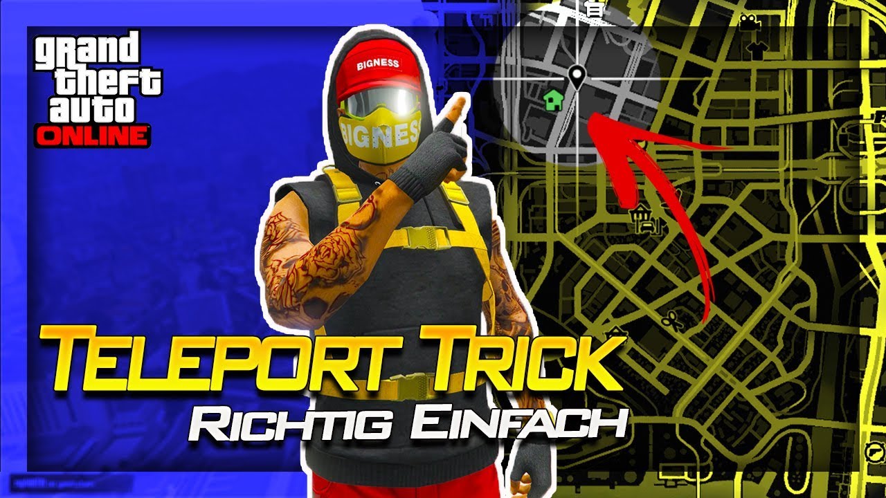 Teleport Trick ganz einfach und kein Glitch ! | Gta 5 Online | IRabbix