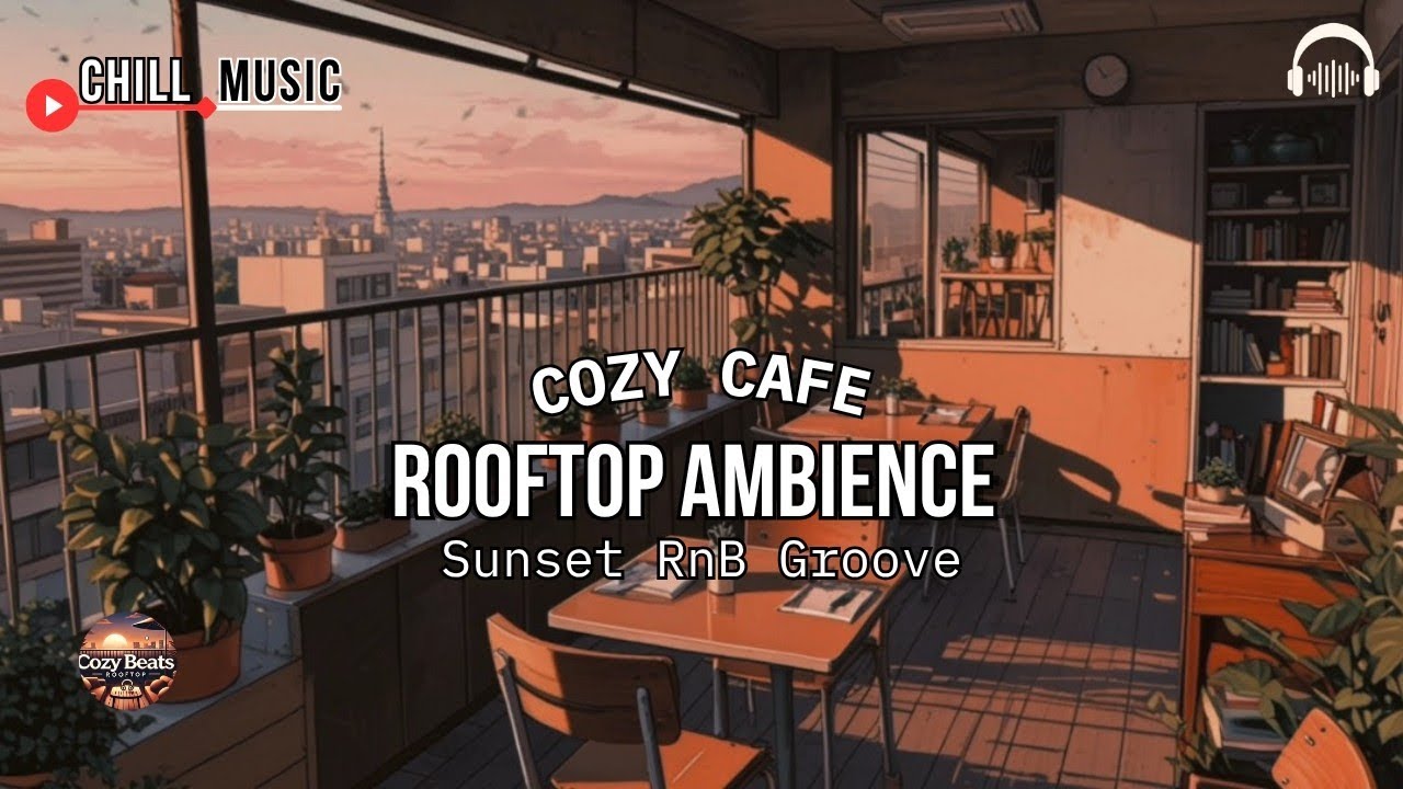 Relax and Unwind as the Sun Sets: Sunset RnB Grooves for a Chill, Laid-back Vibe | Rooftop Ambience