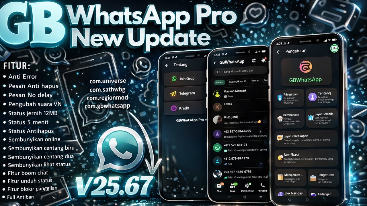 GBWhatsApp V25.67 New Update || WhatsApp Mod Terbaru 2026 || WhatsApp GB Terbaru 2026 || V25.67