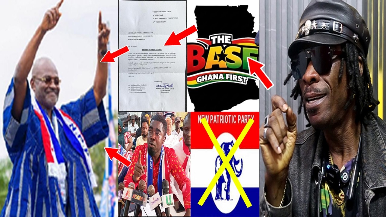 Case Close! I Quit NPP and Now a Member of THE BASE...NPP Executive Member Declears For KEN AGYAPONG