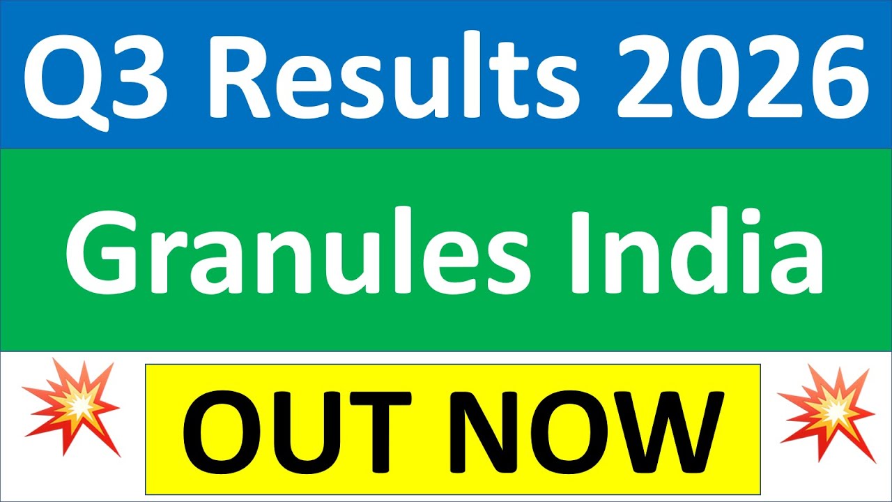 Granules India q3 results 2026 | Granules results today | Granules India Share News | Granules Share