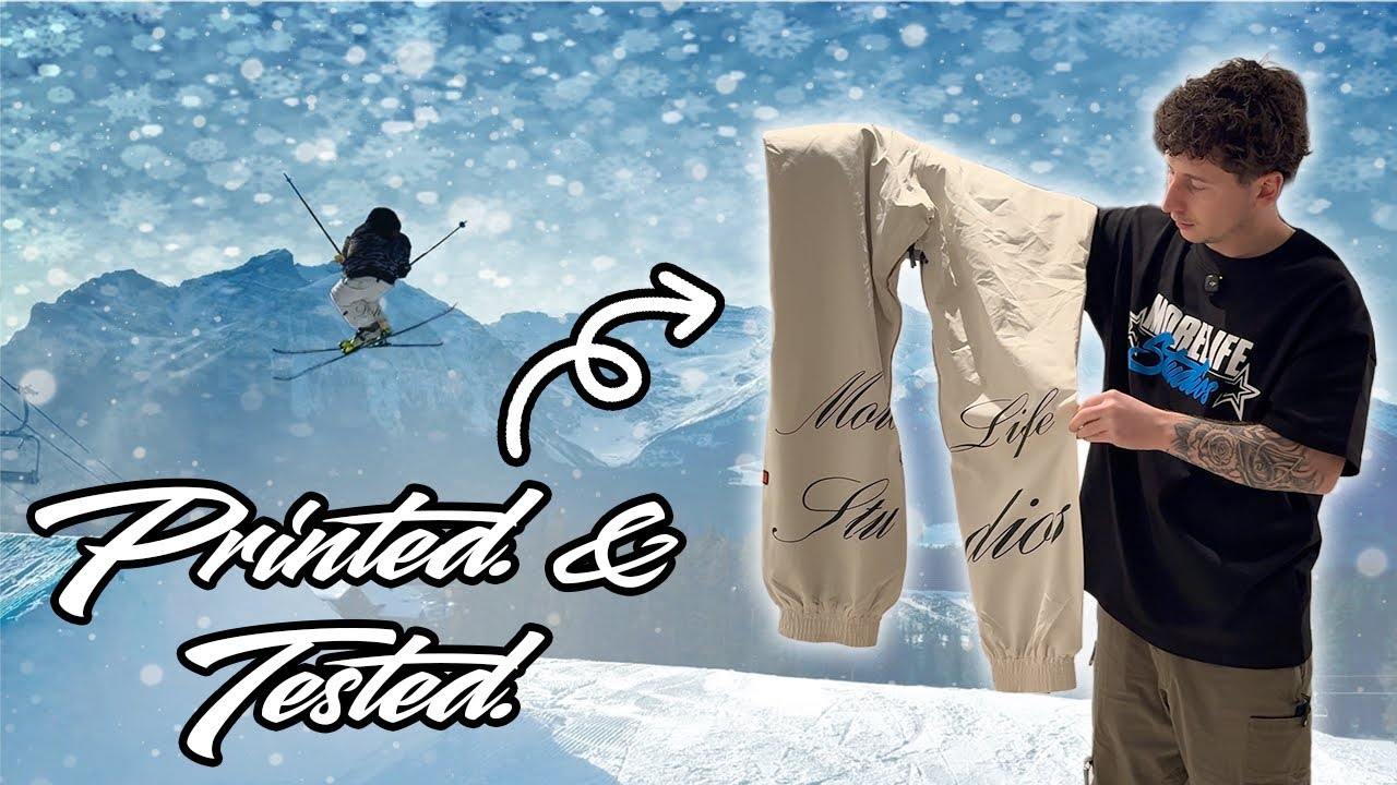 I Printed on Ski Pants… Then Put Them to the Test