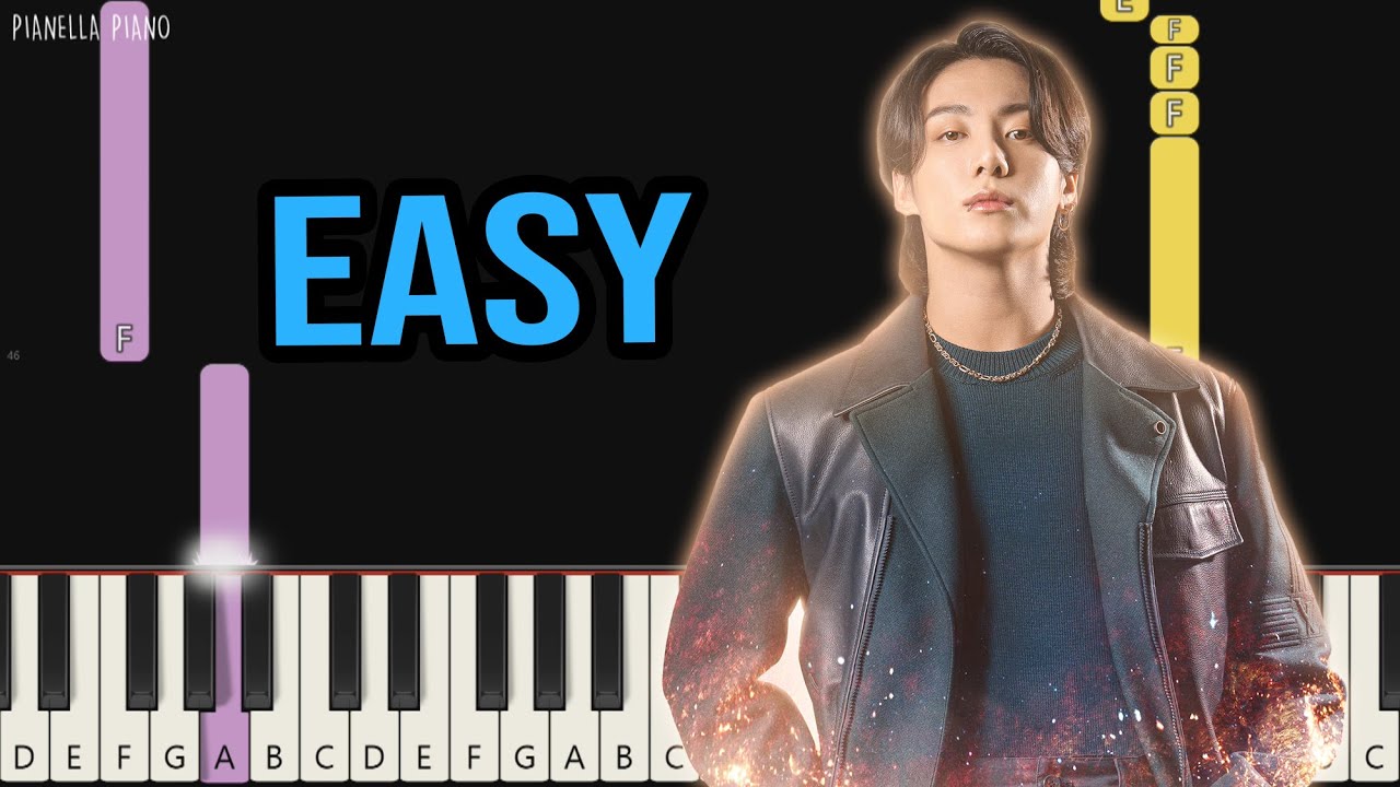Jungkook - Dreamers (FIFA World Cup Qatar 2022) | EASY Piano Tutorial by Pianella Piano