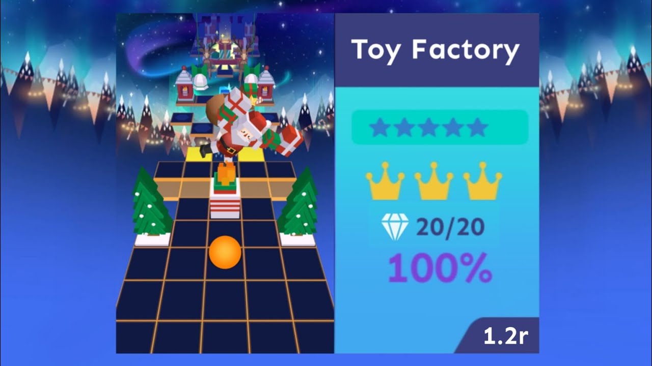 Rolling Sky Remake - Toy Factory [by: Huy Trien]