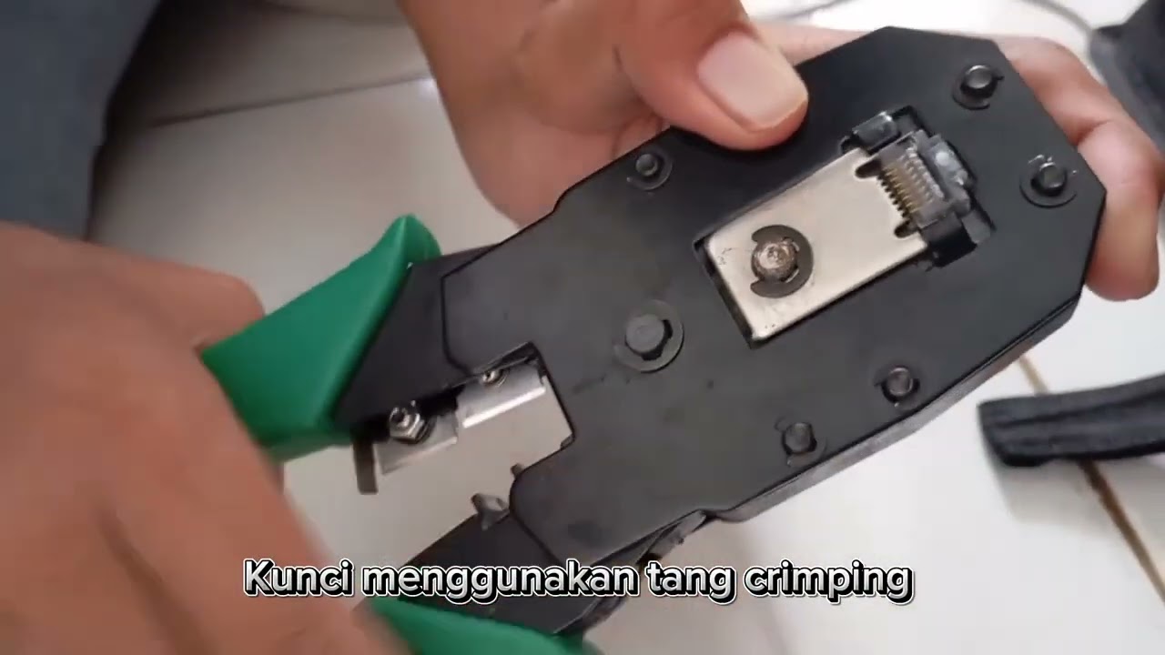 Tutorial Membuat Kabel Cross