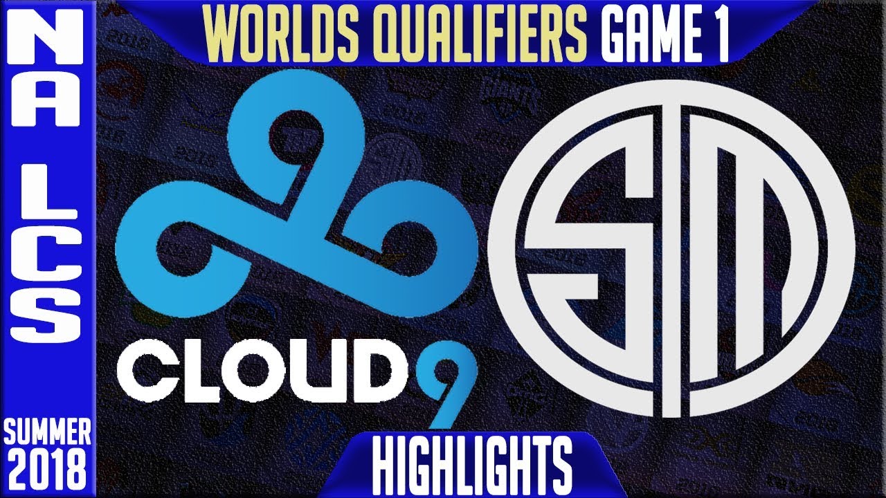 C9 vs TSM Highlights Game 1 | NA LCS Worlds Qualifiers Final Summer 2018 | Cloud9 vs Team Solomid