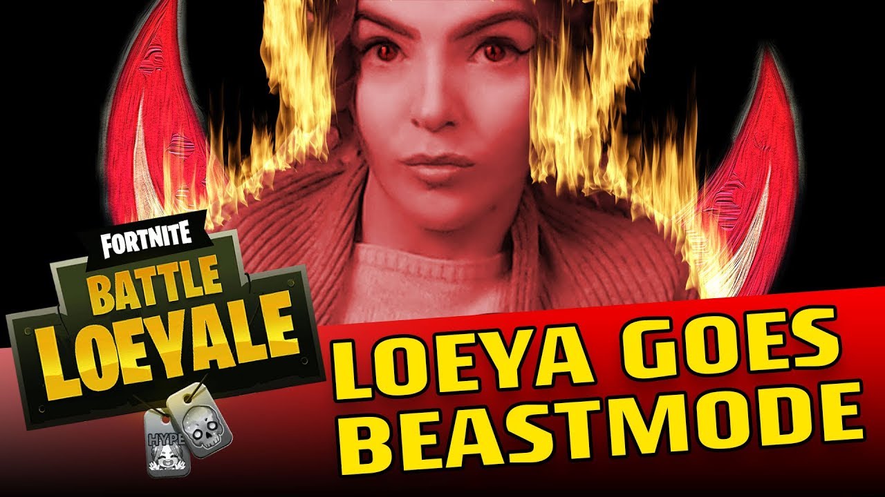 LOEYA goes BEASTMODE - 300 IQ STREAM HIGHLIGHTS - Fortnite Battle Royale