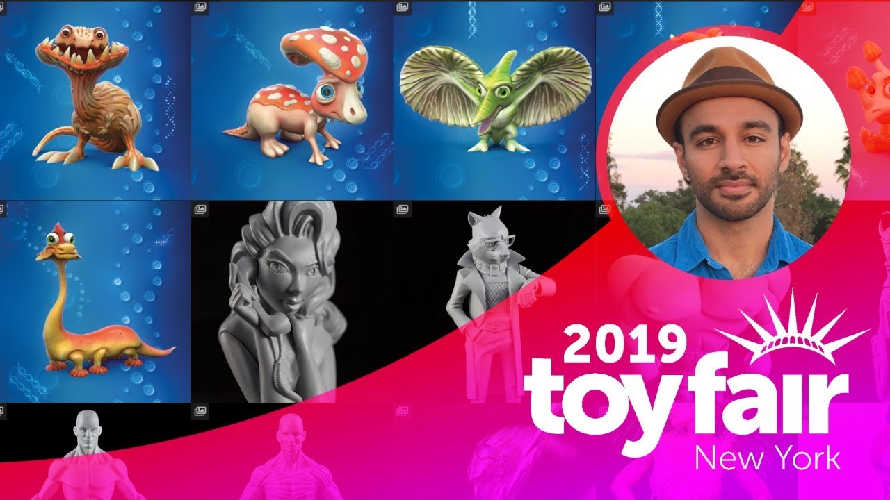 Live from Toy Fair 2019 - 3D Modeling for Toy Design with ZBrush - Aiman Akhtar - Episode 4