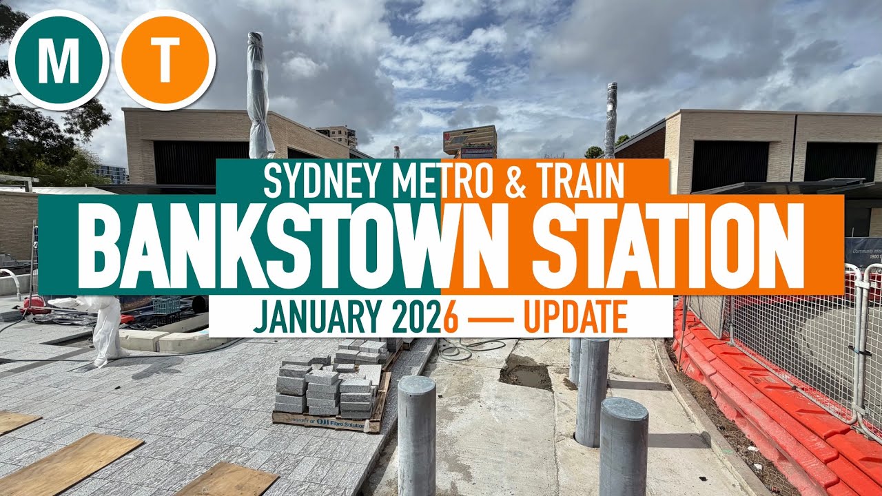 Bankstown Station Sydney Metro & Trains — January 2026