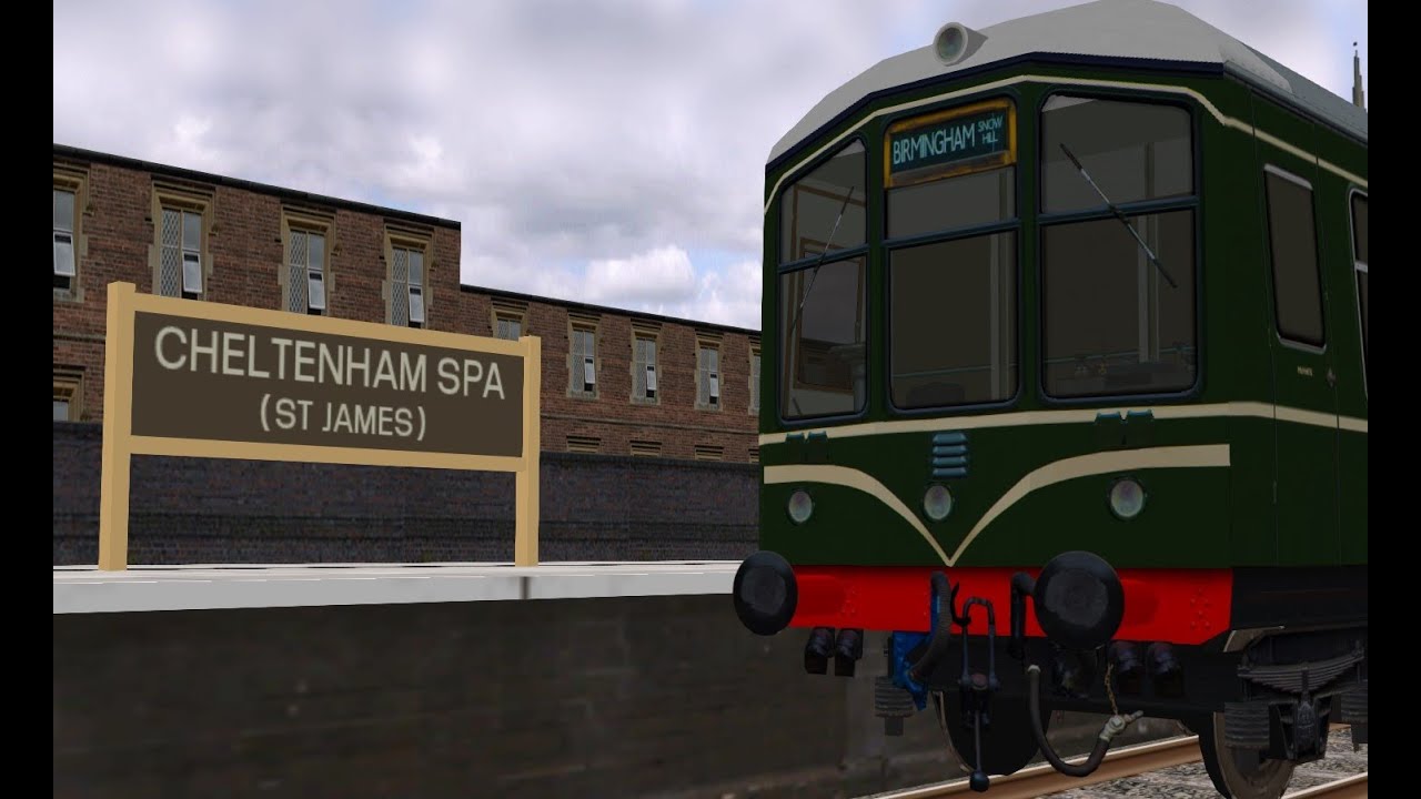 St James to Andoversford on the GWR in a Derby Lightweight (OpenBVE)