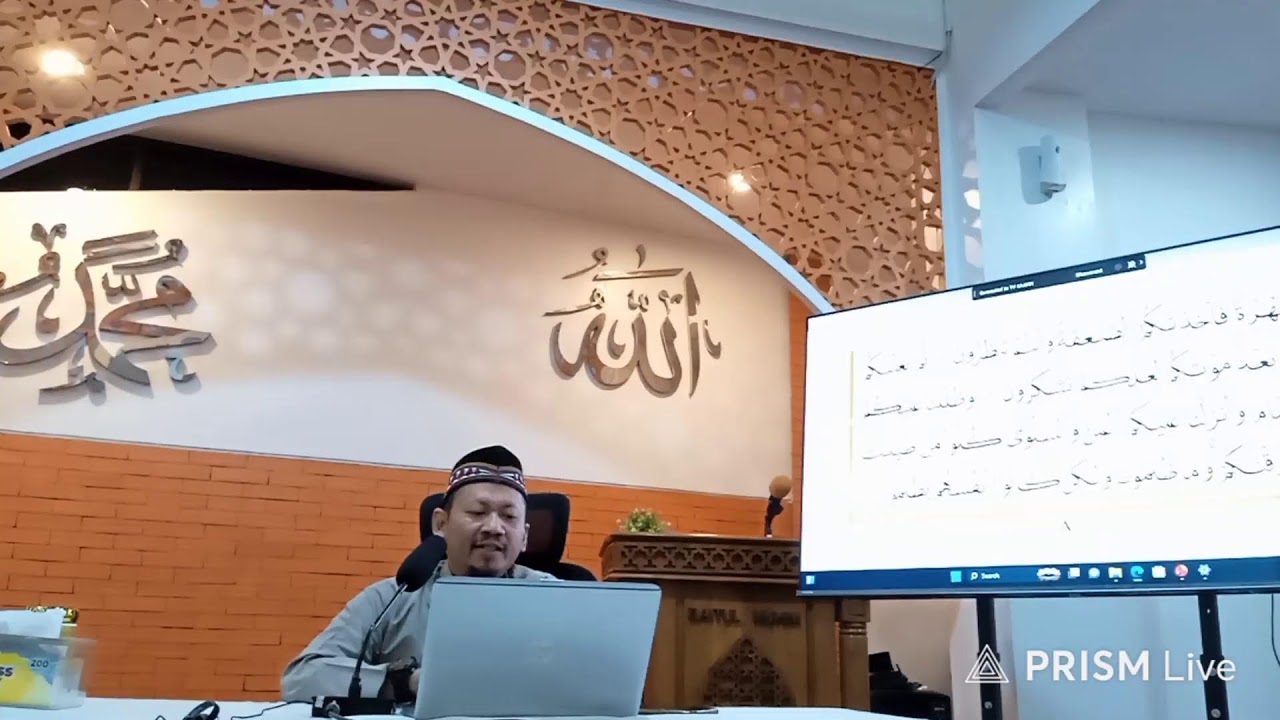Kajian Tahsin, Ustadz Dr (hc) Bambang Triwantoro, 7 Feb 2026