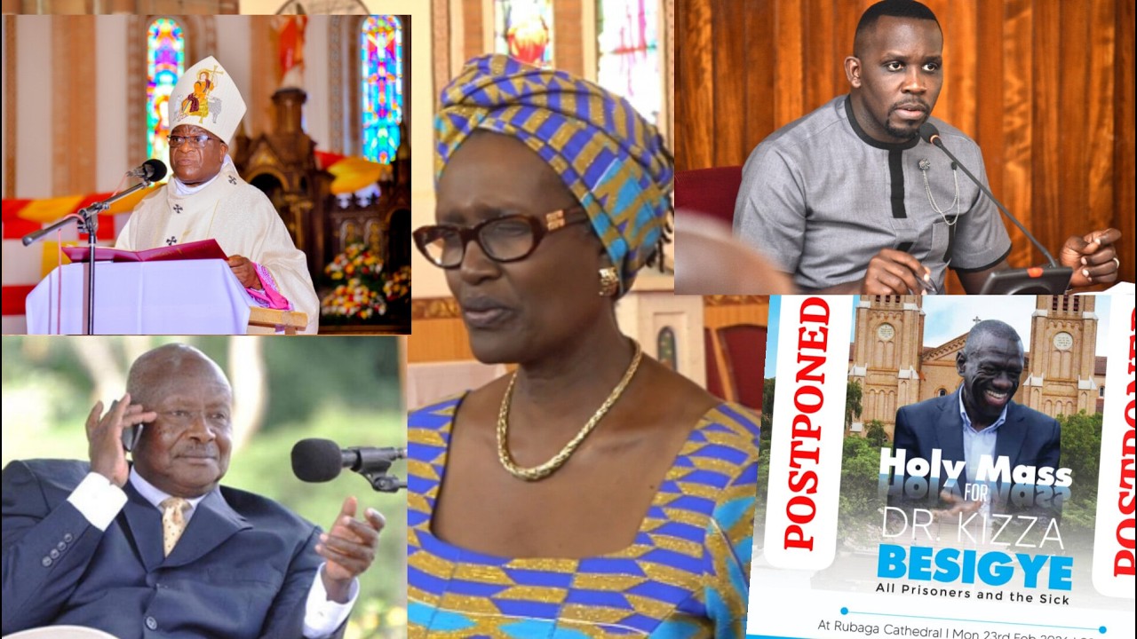 M7 cancels Dr. Besigye prayers at Rubaga cathedral as opposition figures slam his wickedness!