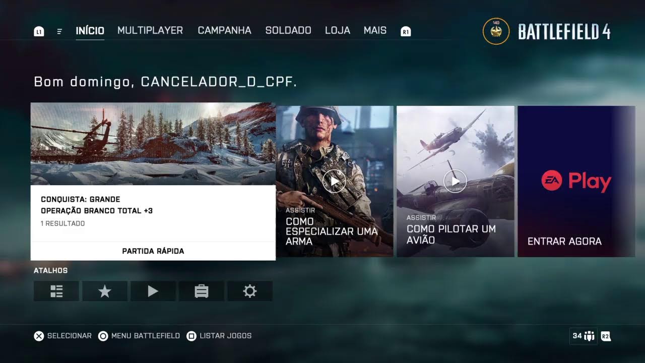 Rasgante no Battlefield 4
